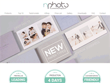 Tablet Screenshot of nphoto.co.uk